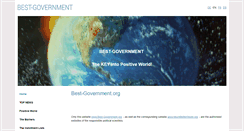 Desktop Screenshot of best-government.org